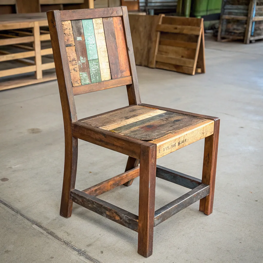 Recycled Material Chair